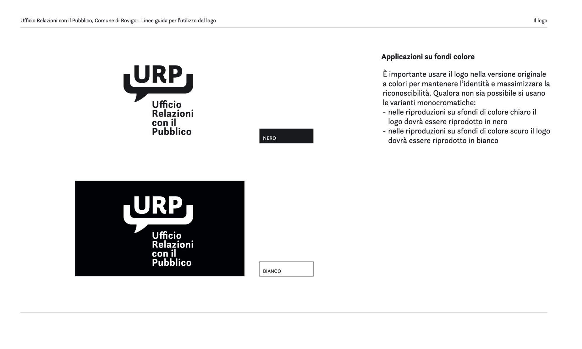Logo URP URP manuale immagine