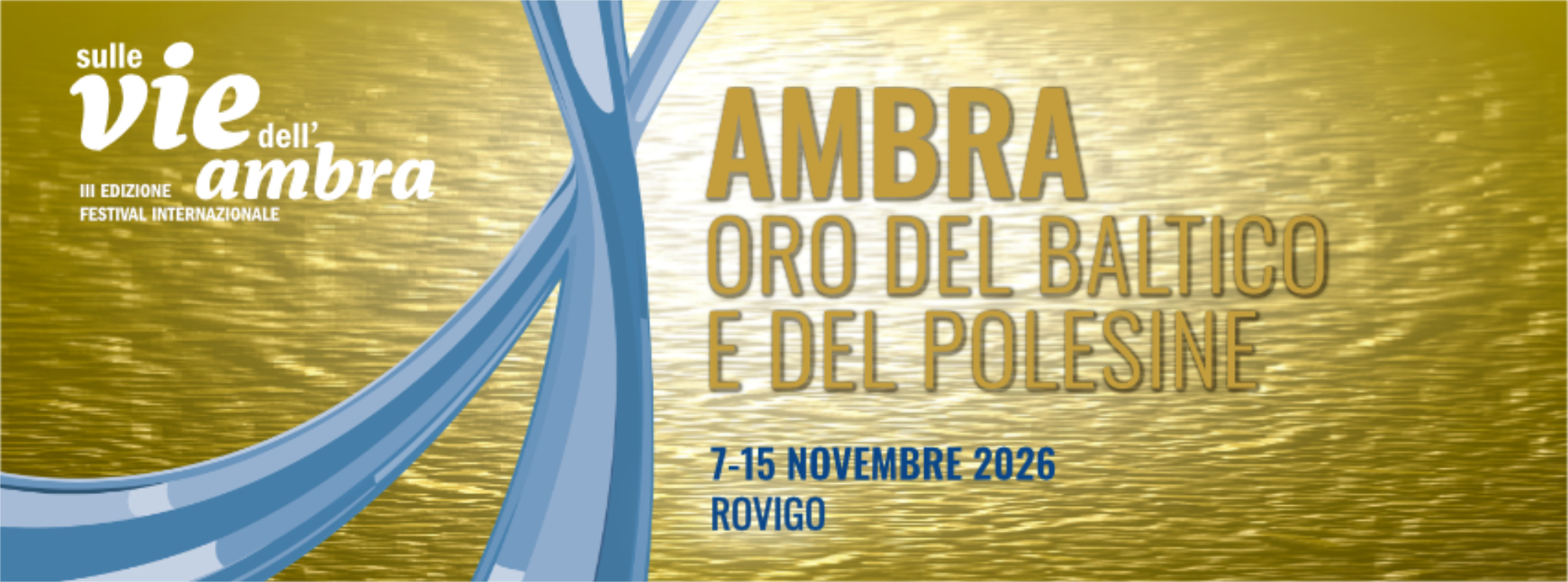 ambra oro del baltico e del polesine identità visiva festival ambra 2026